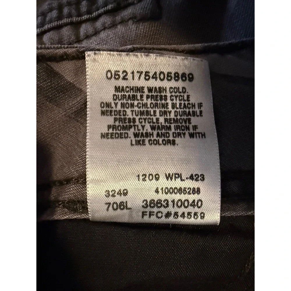 Levi's Red Tab Cargo Shorts Mens W40 Grey Camo Y2K Cotton Utility
